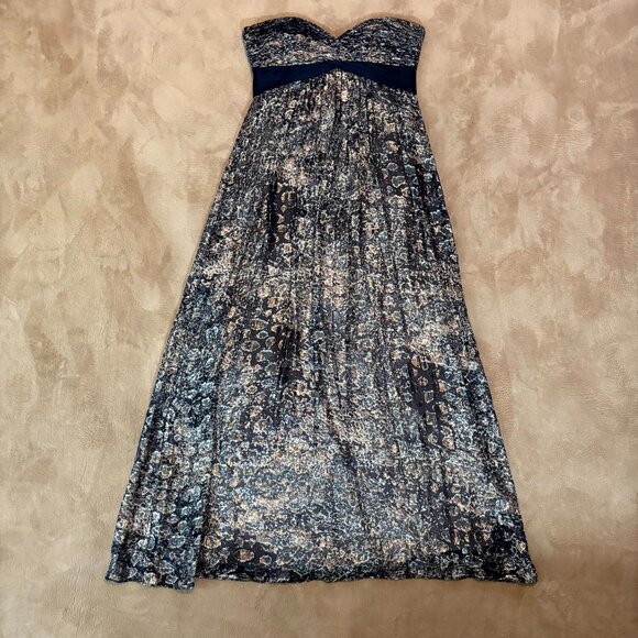 BCBGMAXAZRIA Strapless Chiffon Evening Gown – Size 4 - Picture 1 of 7